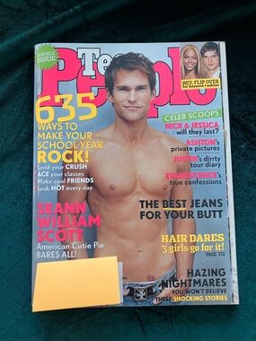 Vintage Teen People Magazine September 2003 Seann William Scott Cover